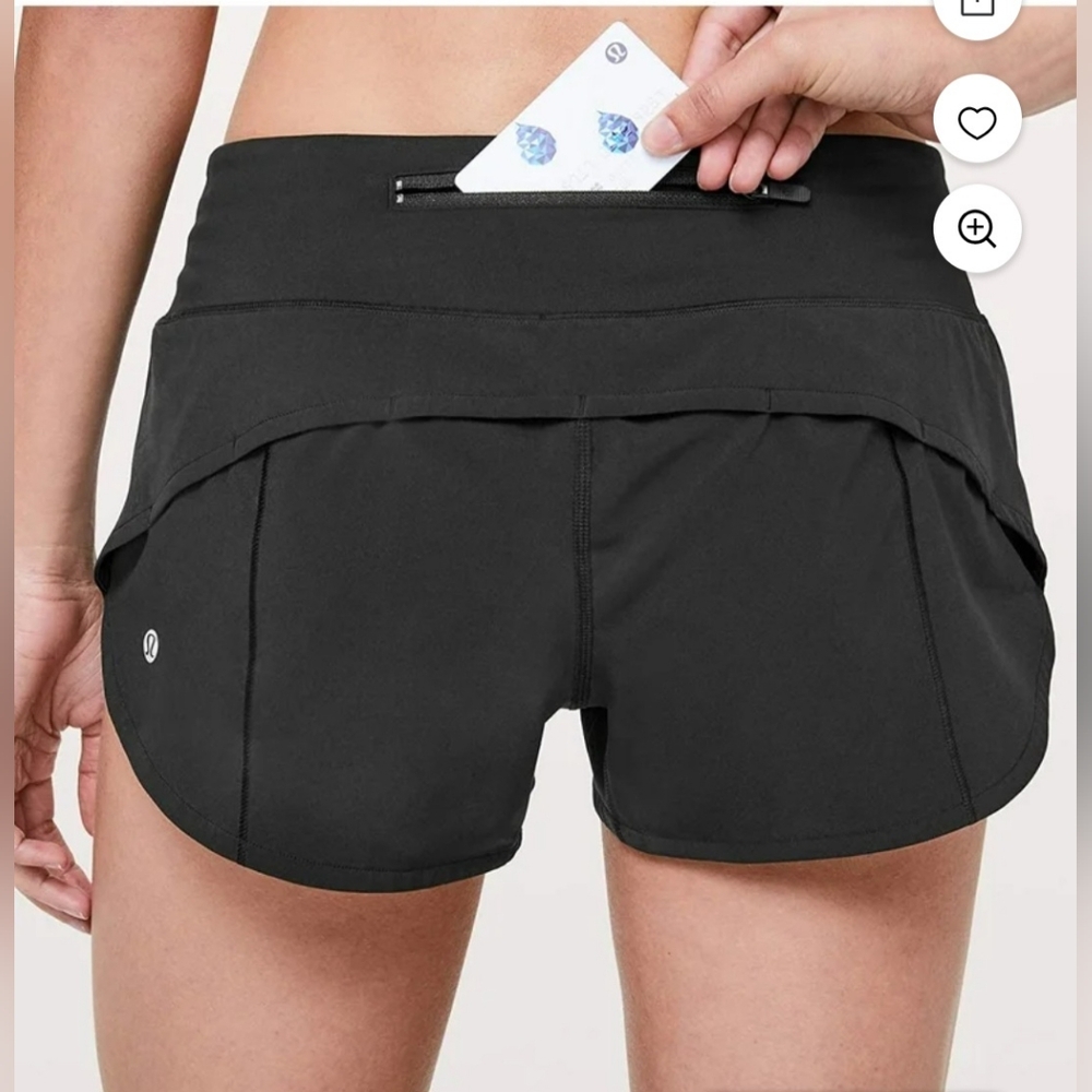 lululemon athletica Black Athletic Shorts - Picture 4 of 9